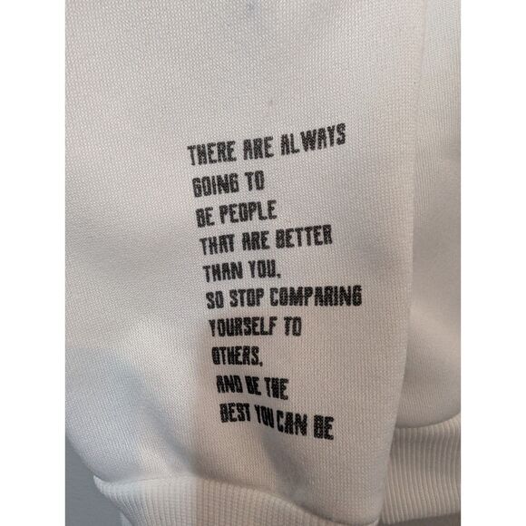 Manfinity Men's Sweatshirt White Size S NWOT - Picture 7 of 7